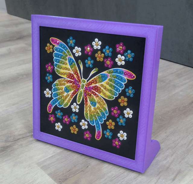 Sequin Picture Frame (Paillettenbilderrahmen)