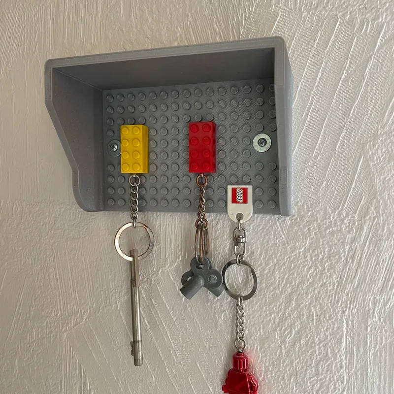 Lego Key Holder by m0dule, Download free STL model