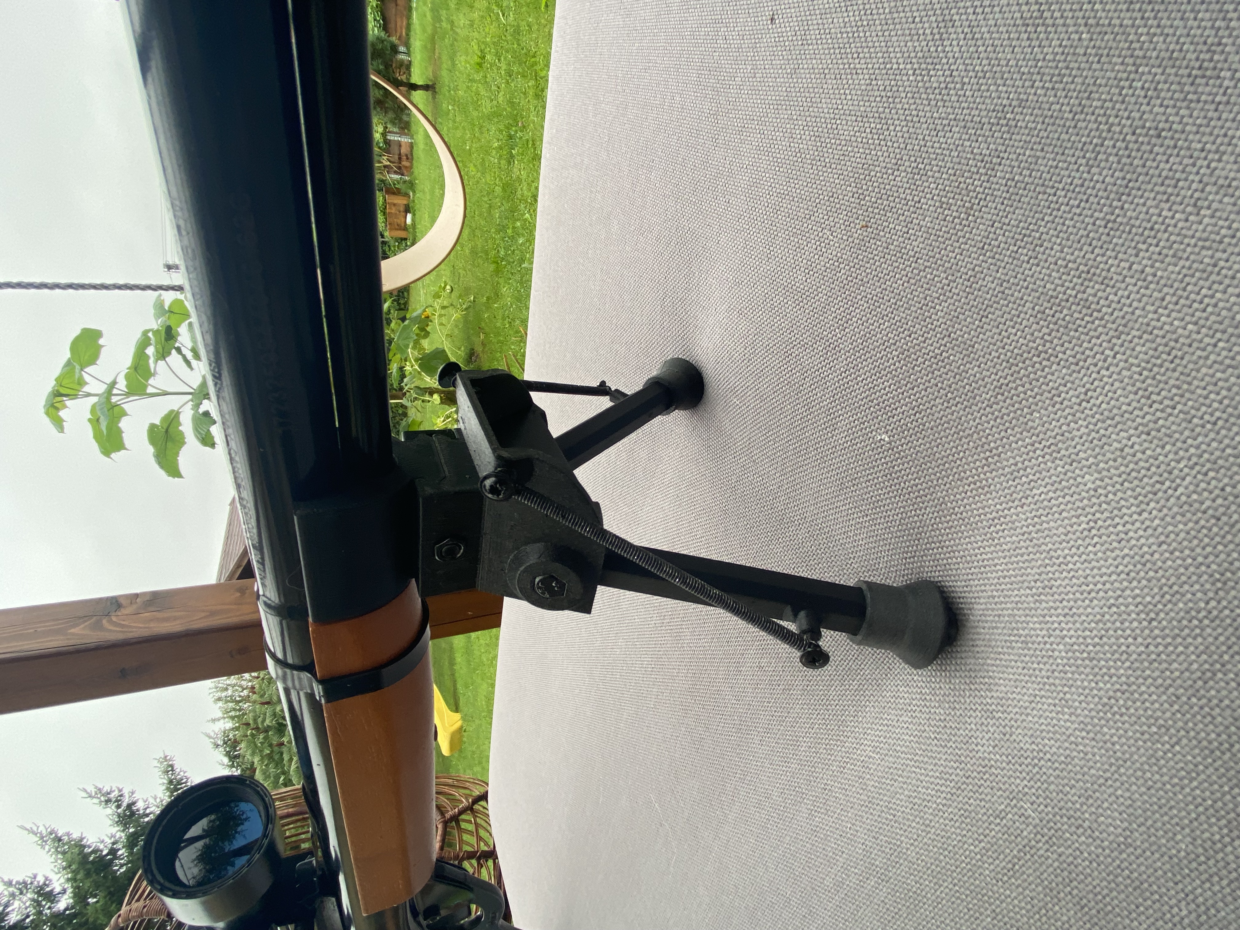 Picatinny rail adaptor for Daisy Red Ryder airgun (and other accessories)