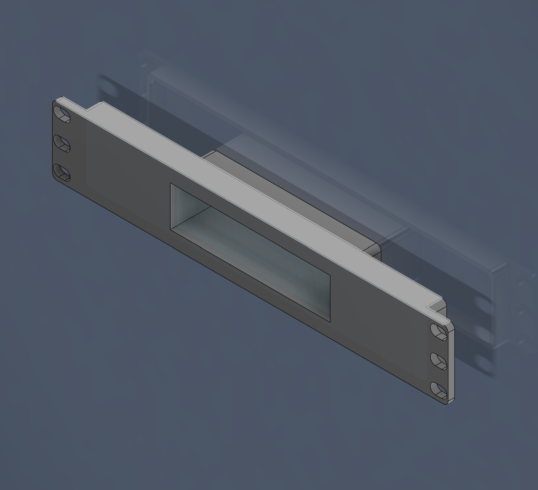 Celeste's sturdy 10" rack-mount panel V.2 for TL-SG105 (-E)