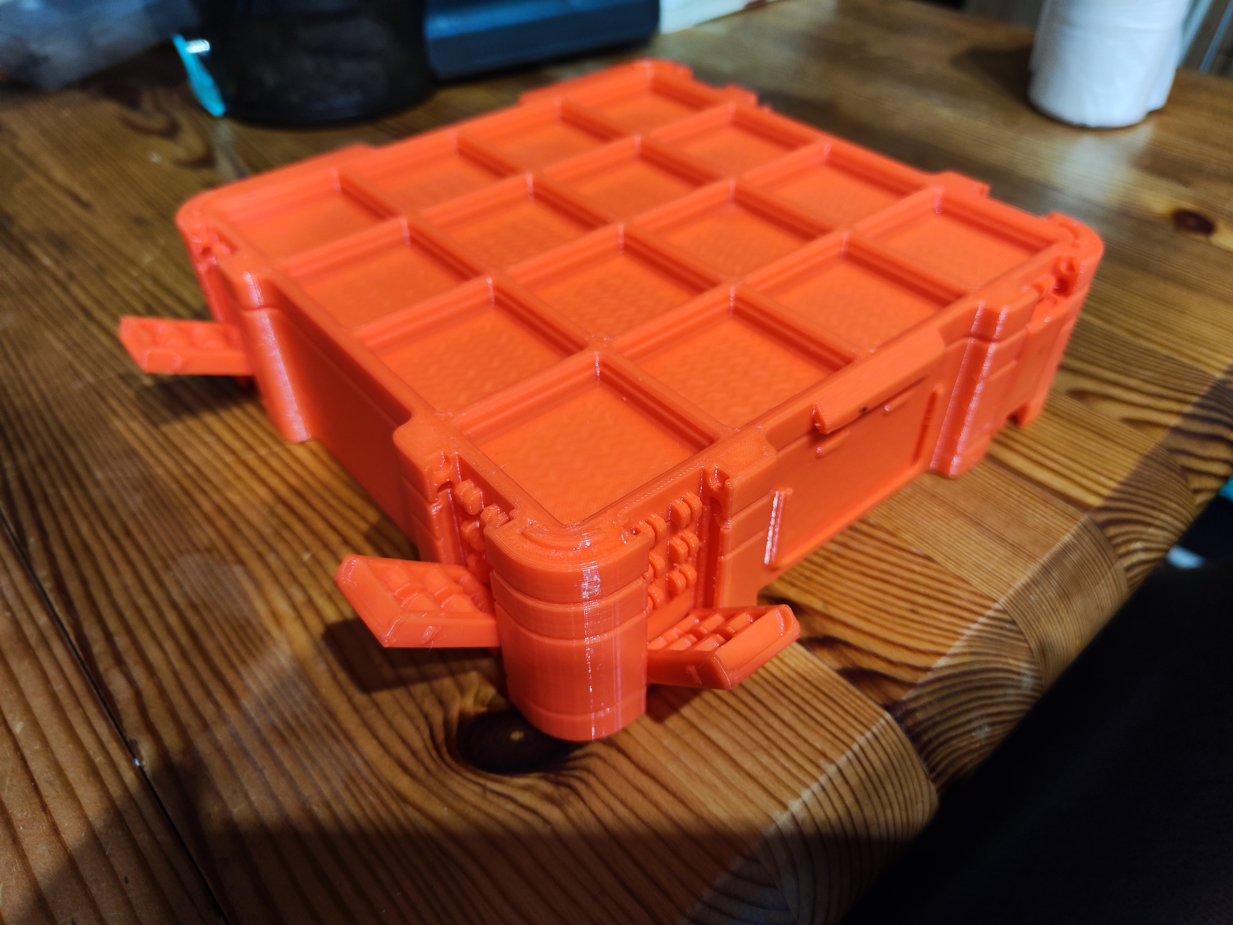 Remix of Gridfinity Storage Box by Pred