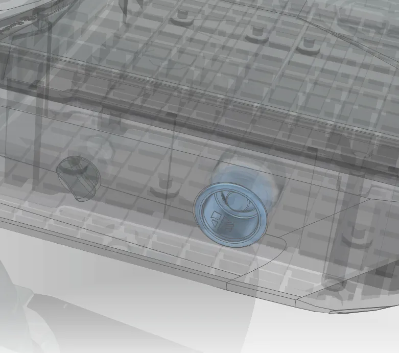HYPERFORMA_Floatwheel ADV-ADVPro Power Button plug cover by HYPERFORMA ...