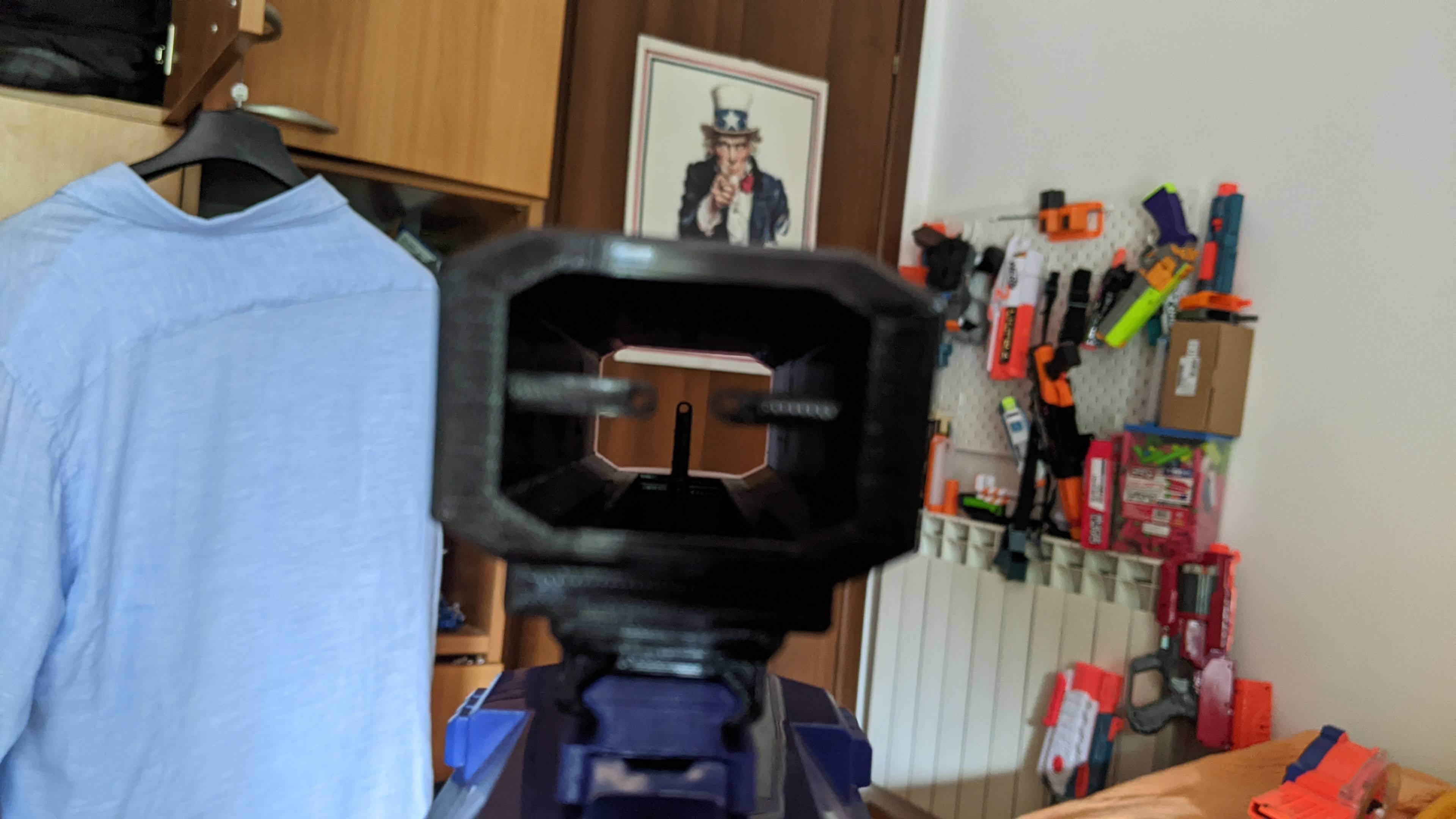 Miniatura 2 do modelo 3D Sighted Nerf Scope