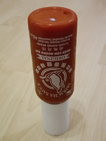 Empty Sriracha Holder
