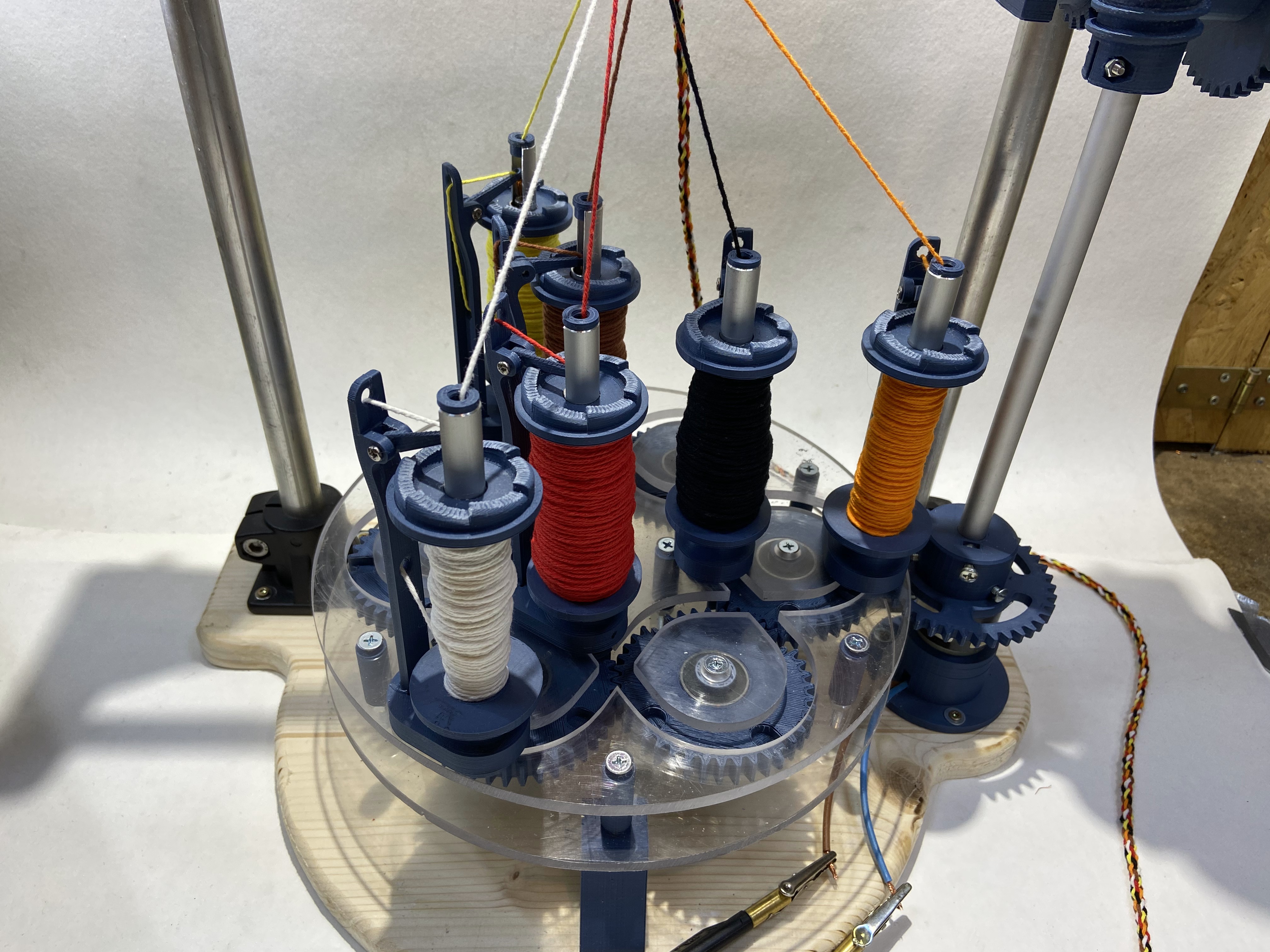 3D printed Braiding machine — miniatura 2