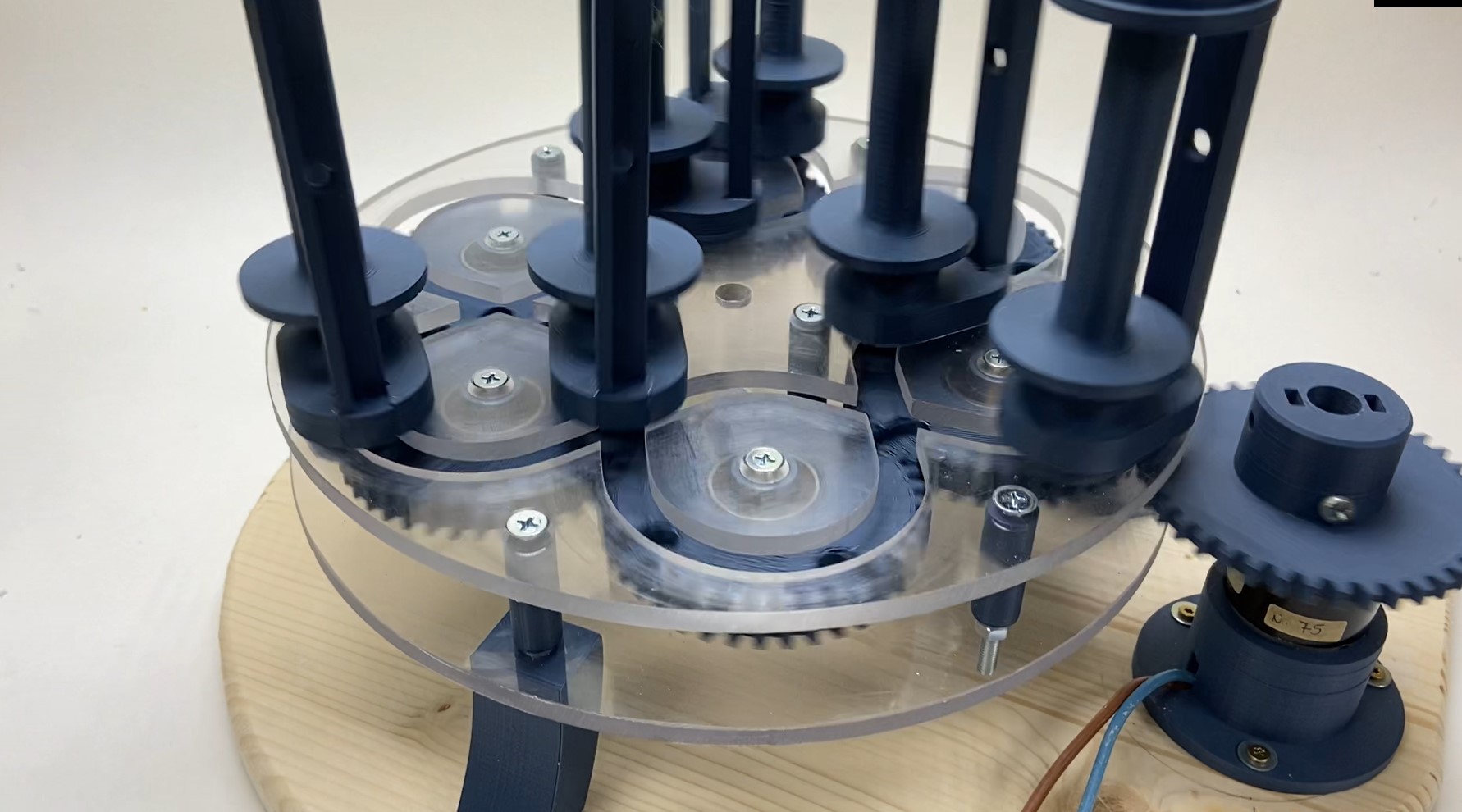3D printed Braiding machine — miniatura 8