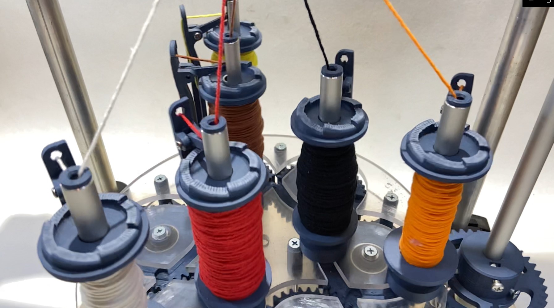 3D printed Braiding machine — miniatura 7