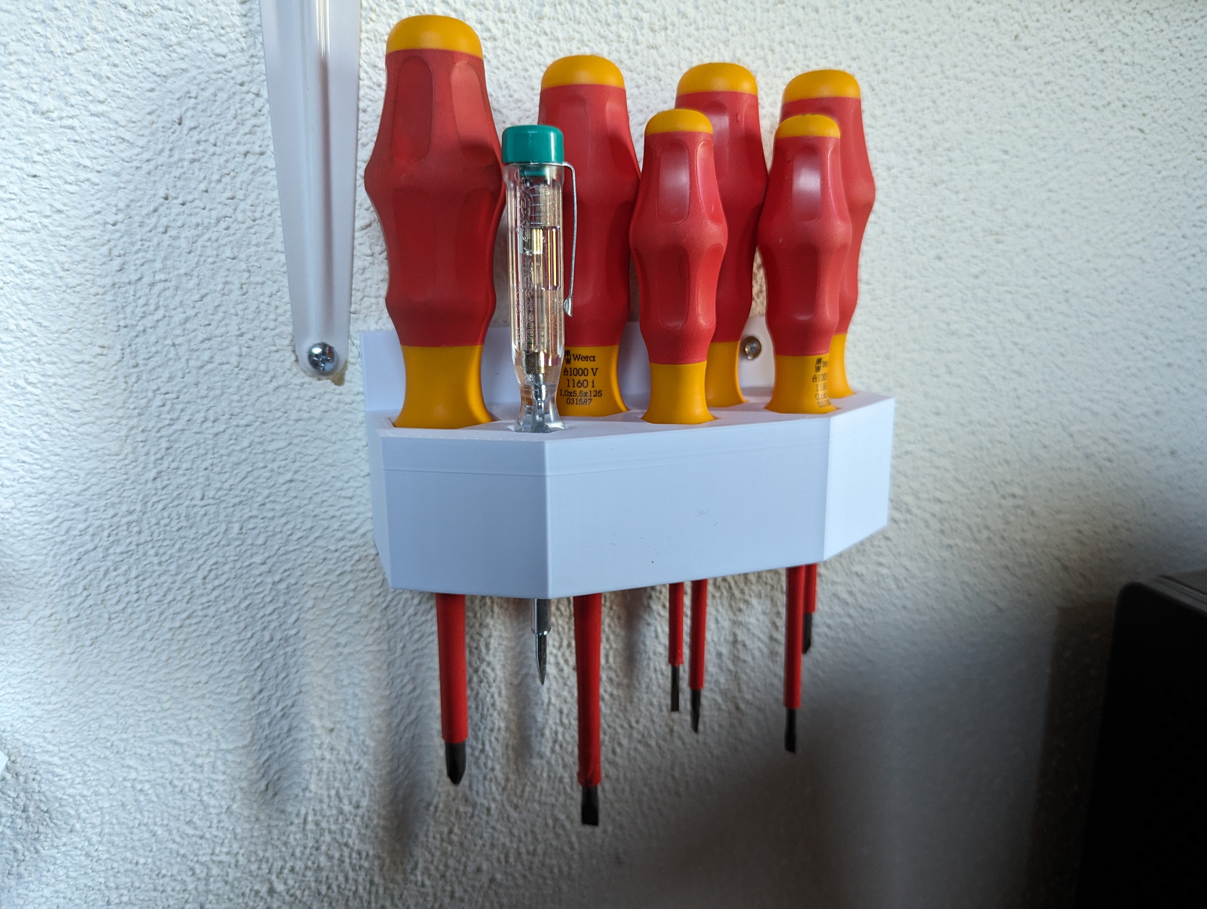 Wera Kraftform Comfort VDE Screwdriver Set Holder Wall mount