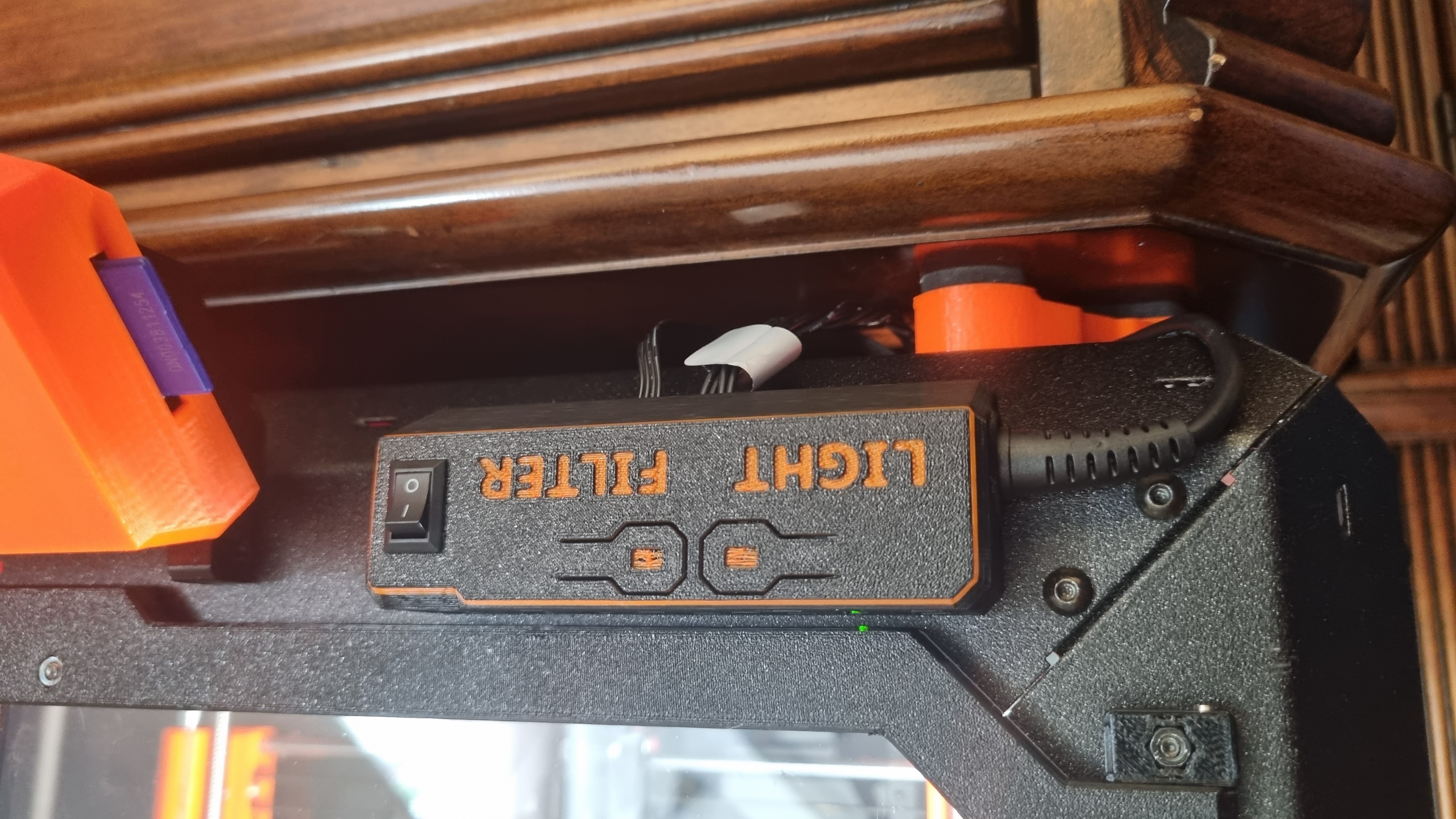 LED light on Hinged Lid and Board Integration - Prusa Original Enclosure