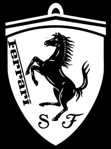 ferrari logo vector free download