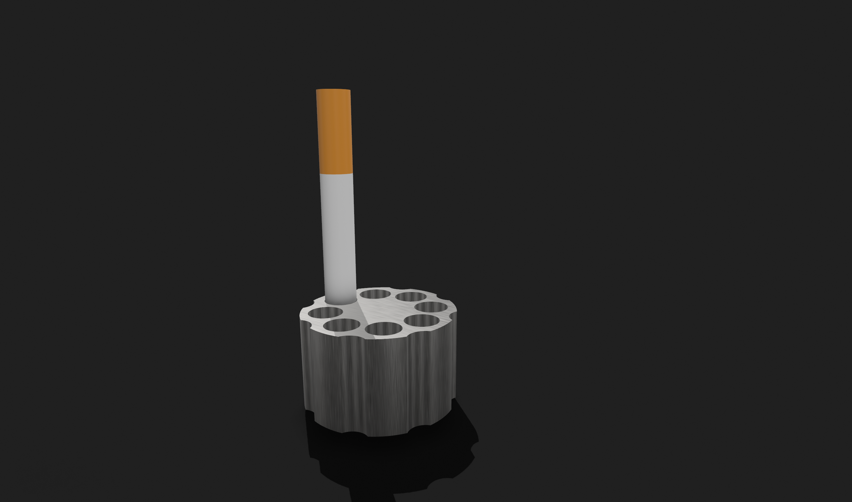 Revolver Cigar Desk Holder
