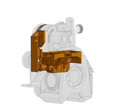 Zodiac x Phaetus BMS Hotend Mount for Apogee Tool Head