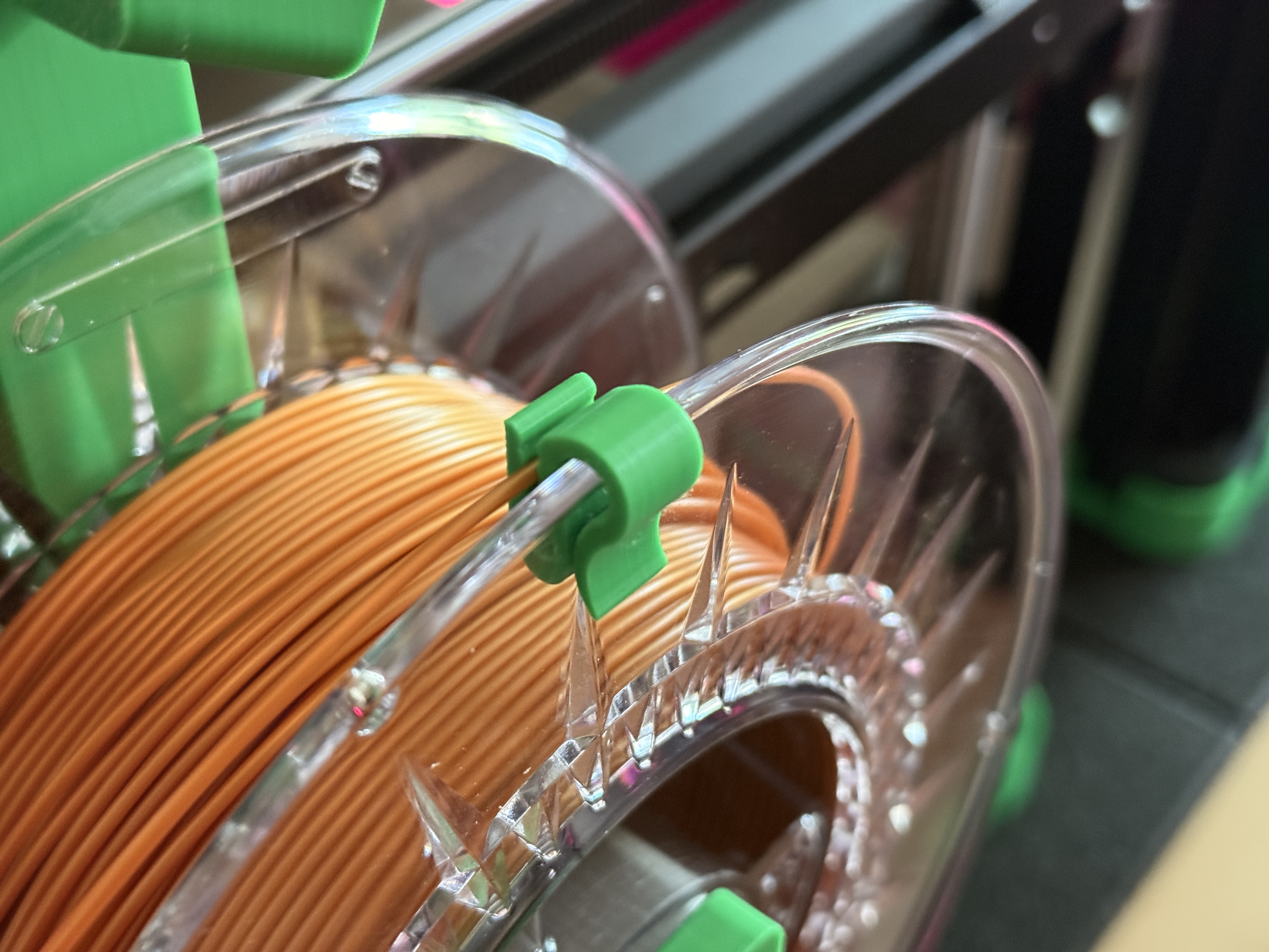 3D DRUCK SACHEN - FILAMENT SPOOL CLIP by GRAFIK GESTALTER | Download ...