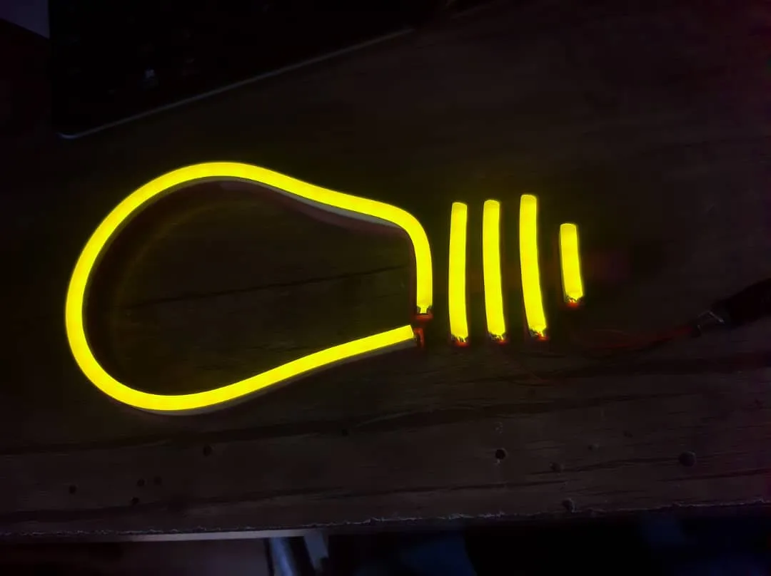 Neon LED lamp by Mahmood Kaviani | Download free STL model | Printables.com