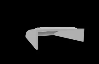 RC Car Hood Scoop