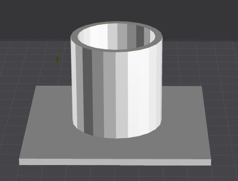 soporte cilíndrico con base by Impresiones3D | Download free STL model ...
