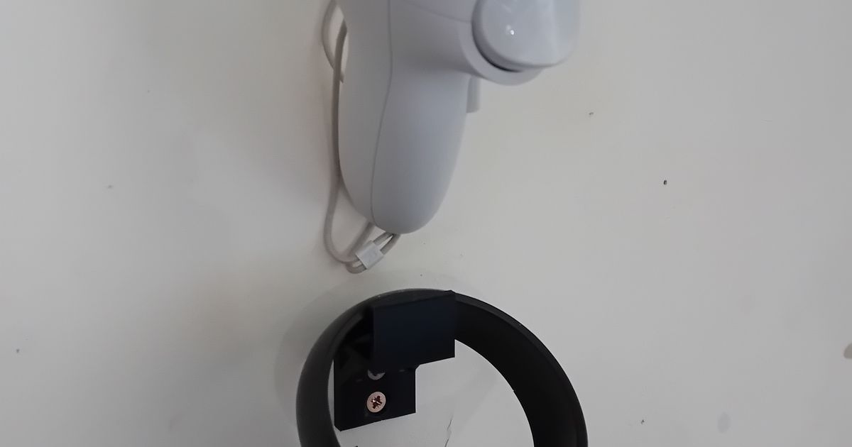 Quest 2 and Rift S controller Wall mount by FlintyPack9 Download free