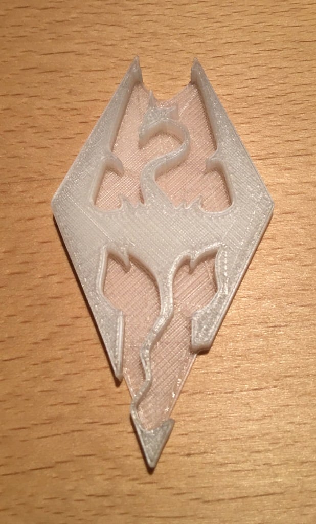 Skyrim Imperial Seal Keychain
