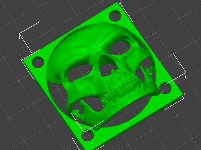 40mm skull grill