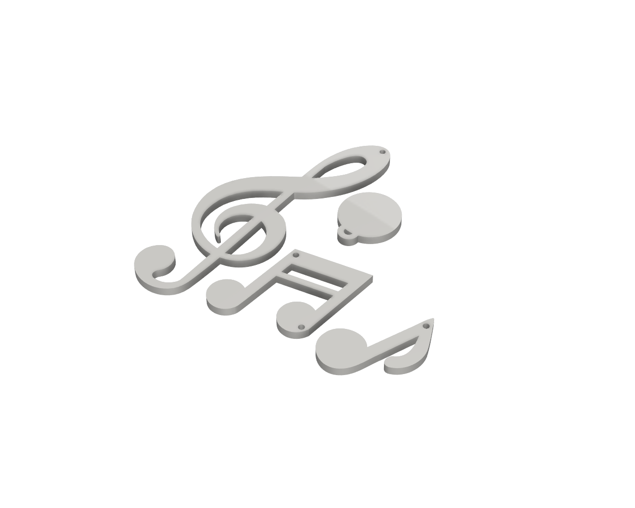 Note Earring