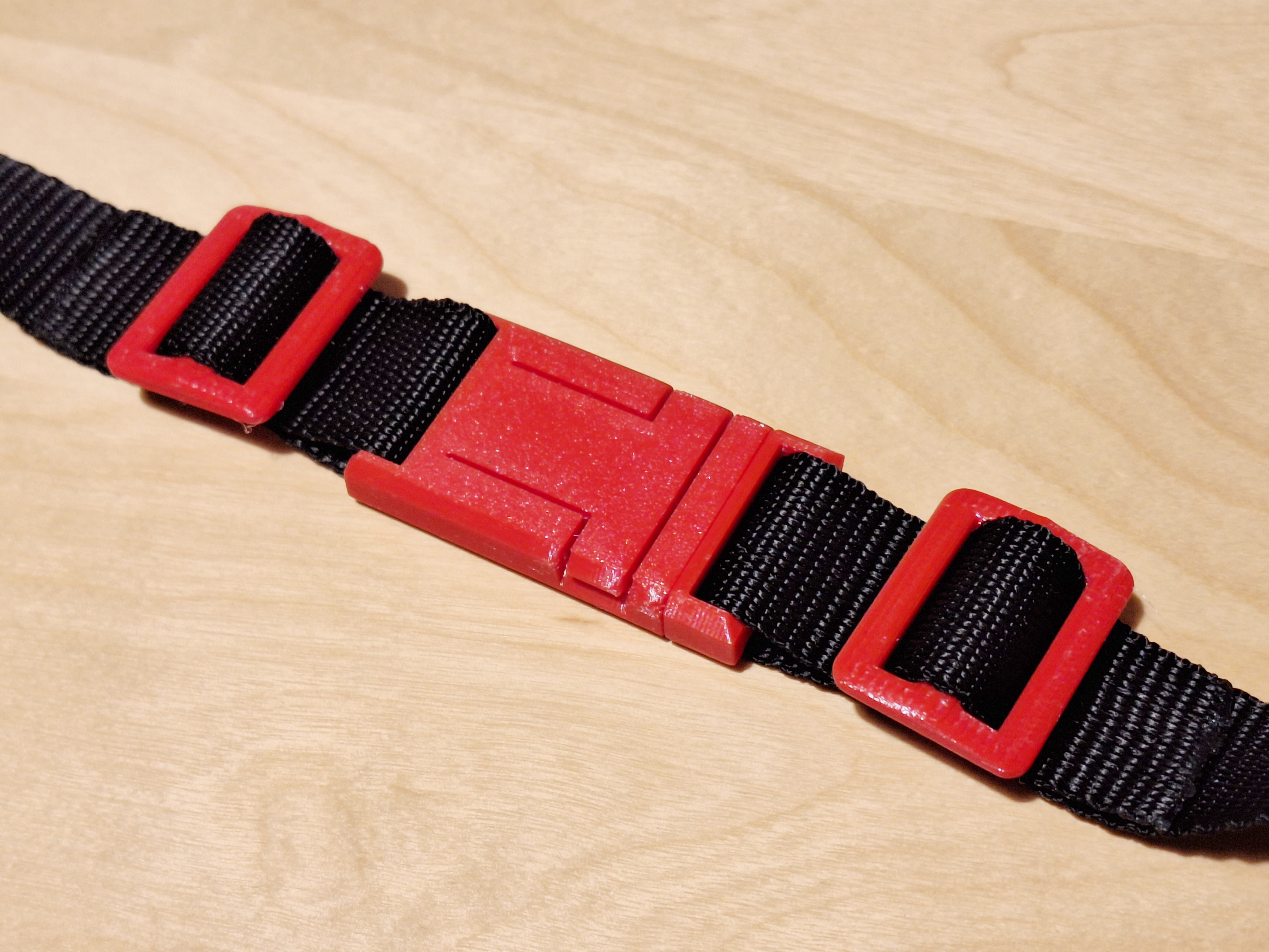 Miniatura 2 do modelo 3D Very sleek looking strap buckle