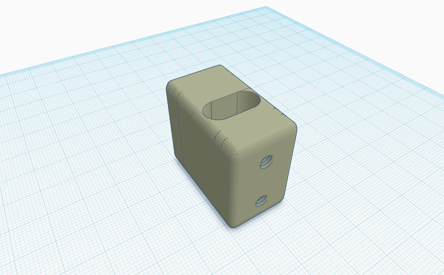 USB-C Docking Cable Support With M4 Threads to Adjust Height