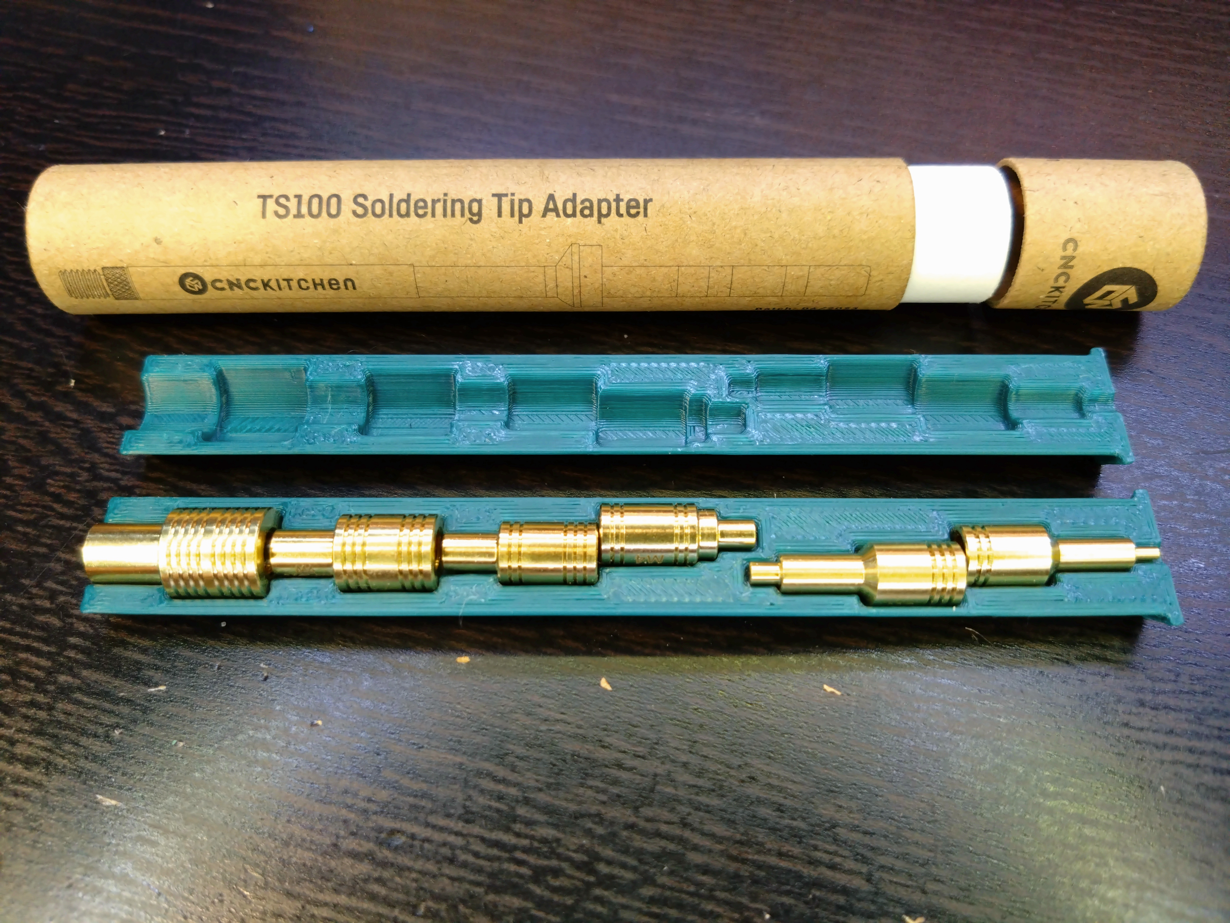 TS100/101 Soldering Adapter + Tips Set