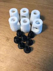 Stool leg fixture replacement