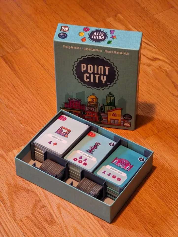 Minimalist Point City Organizer for Sleeved Cards by PandaruExpress |  Download free STL model | Printables.com
