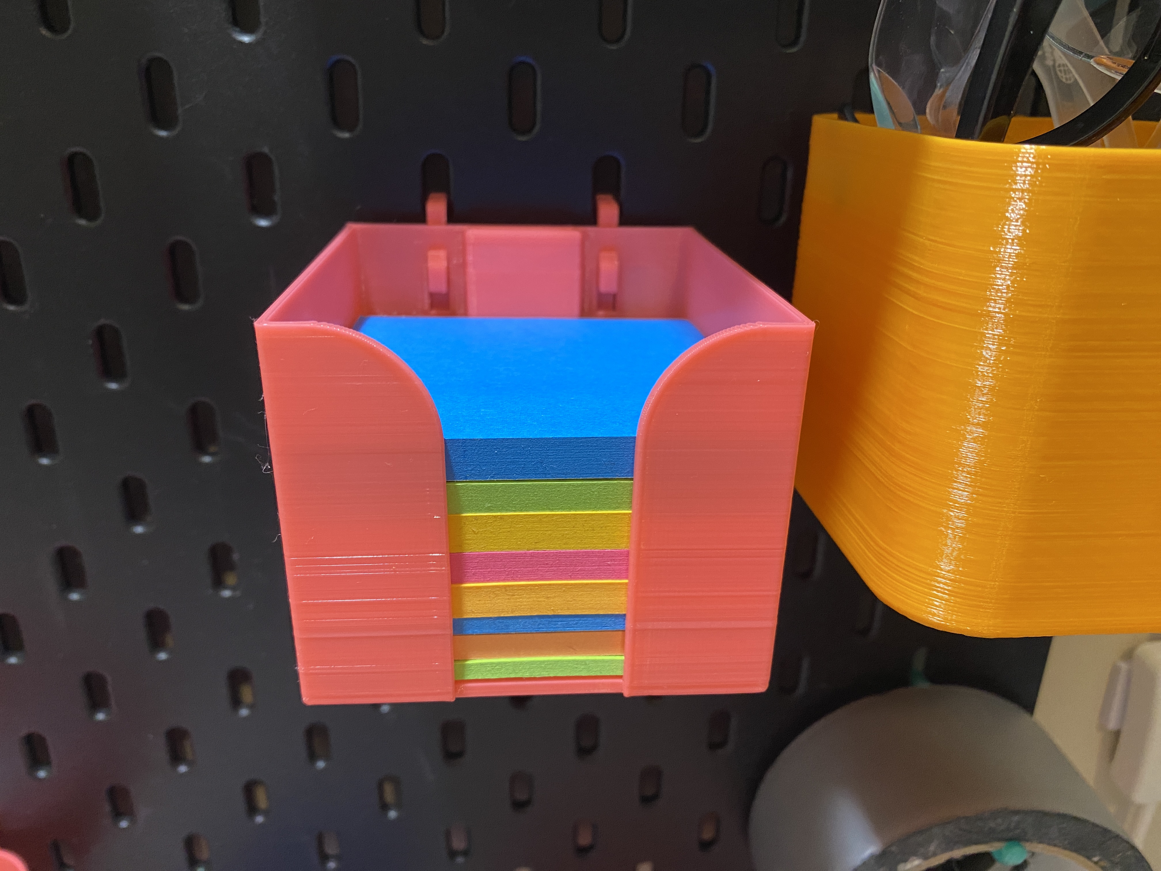 Post-It Sticky Note Holder for Skadis