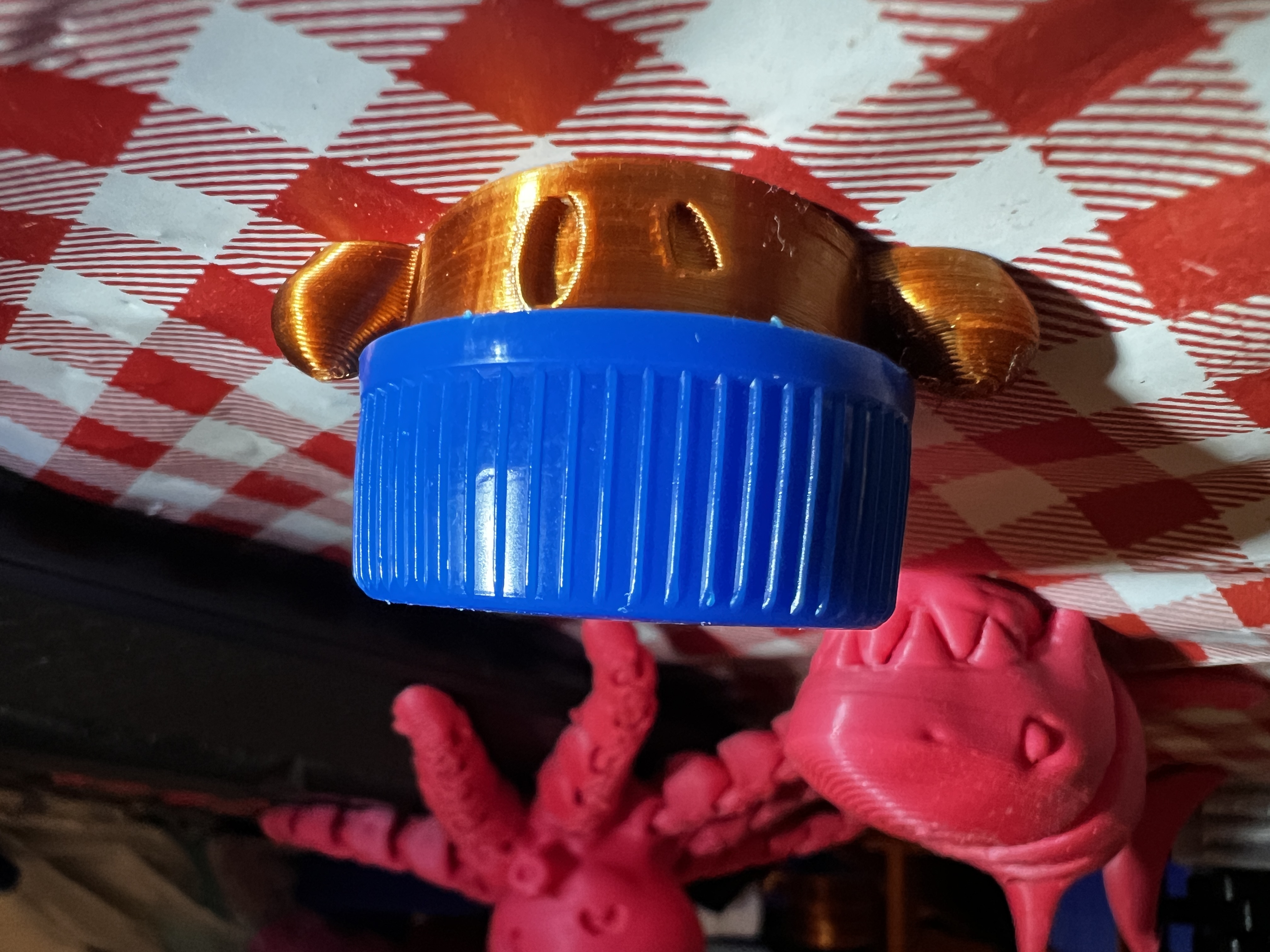 Low filament Bottlecap Boy! Little Squished Man!