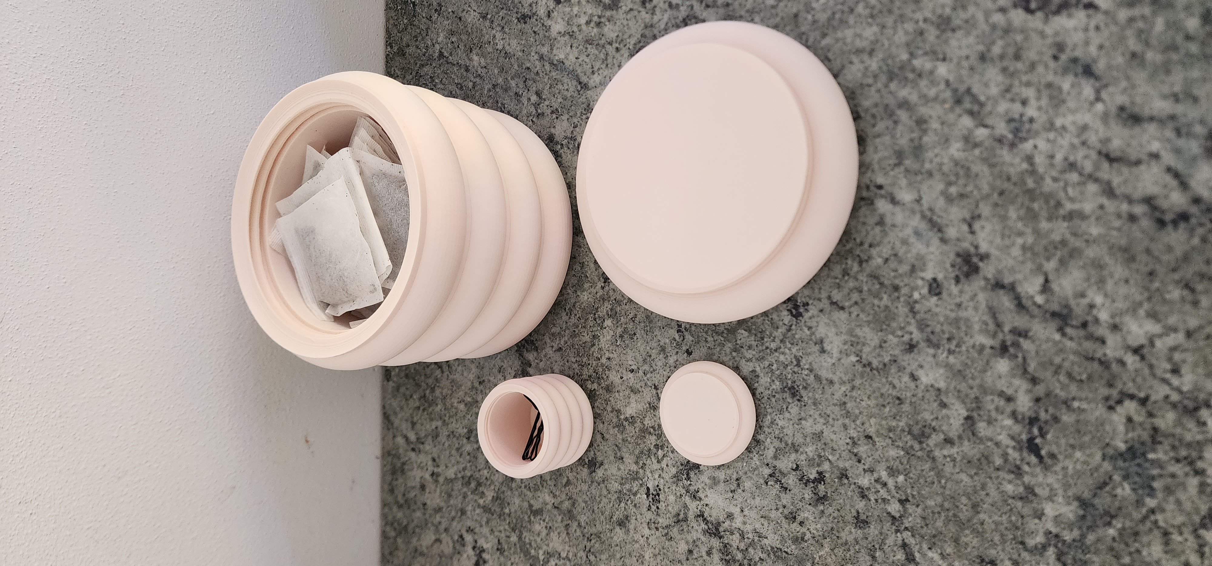 bubble storage container