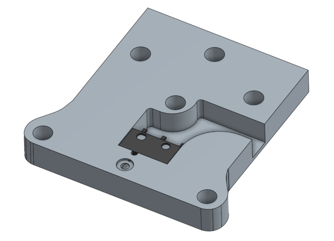 Evantis 5015 Toolhead Filament Sensor 3D model thumbnail