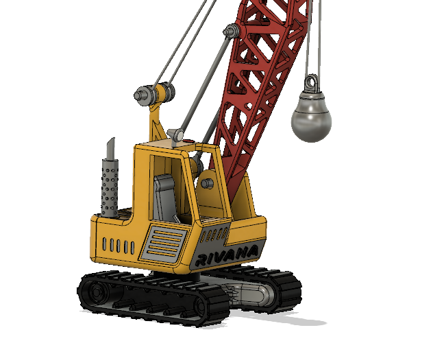 Accessory for Yellow Crawler Crane