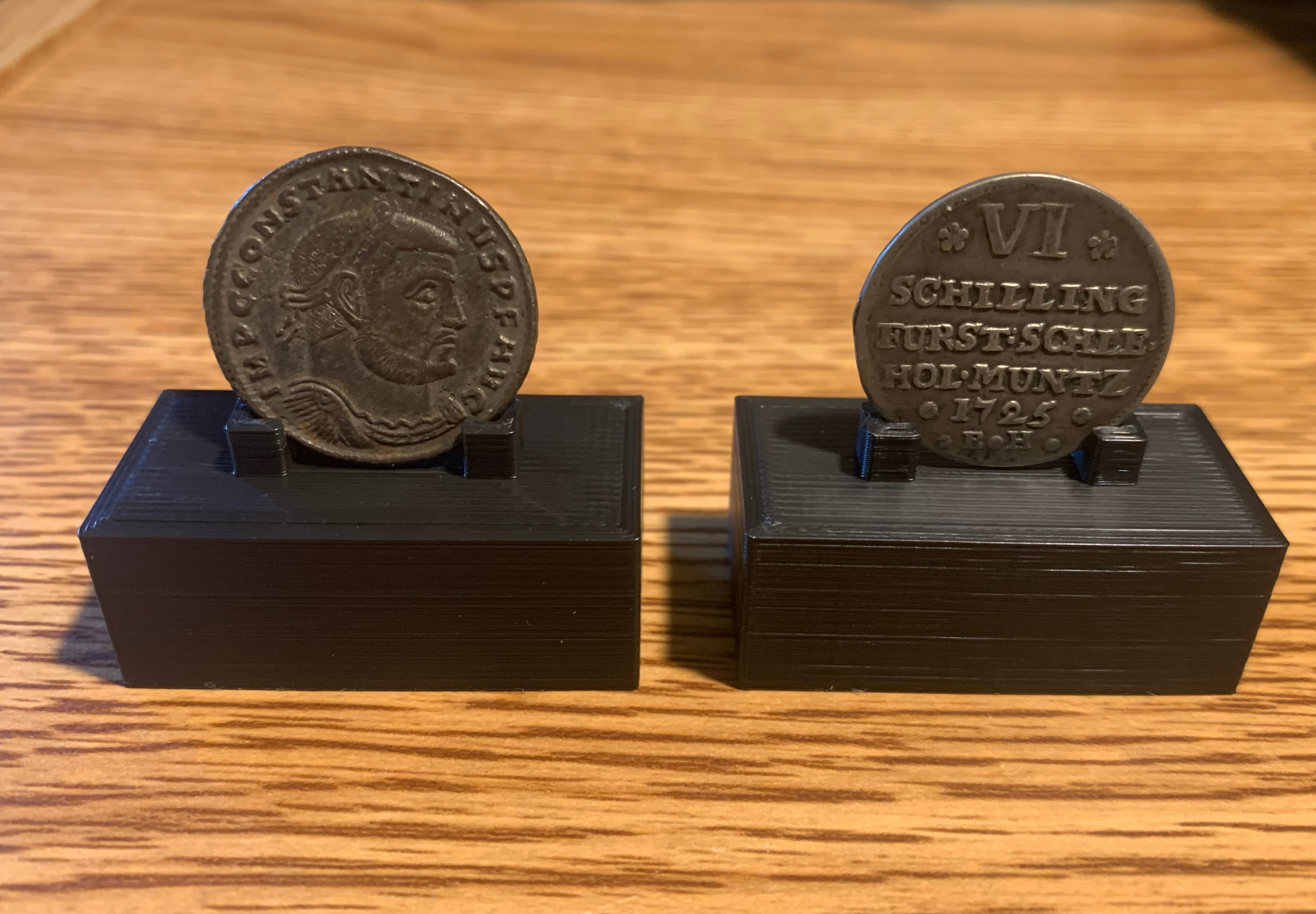 Coin Display Stand