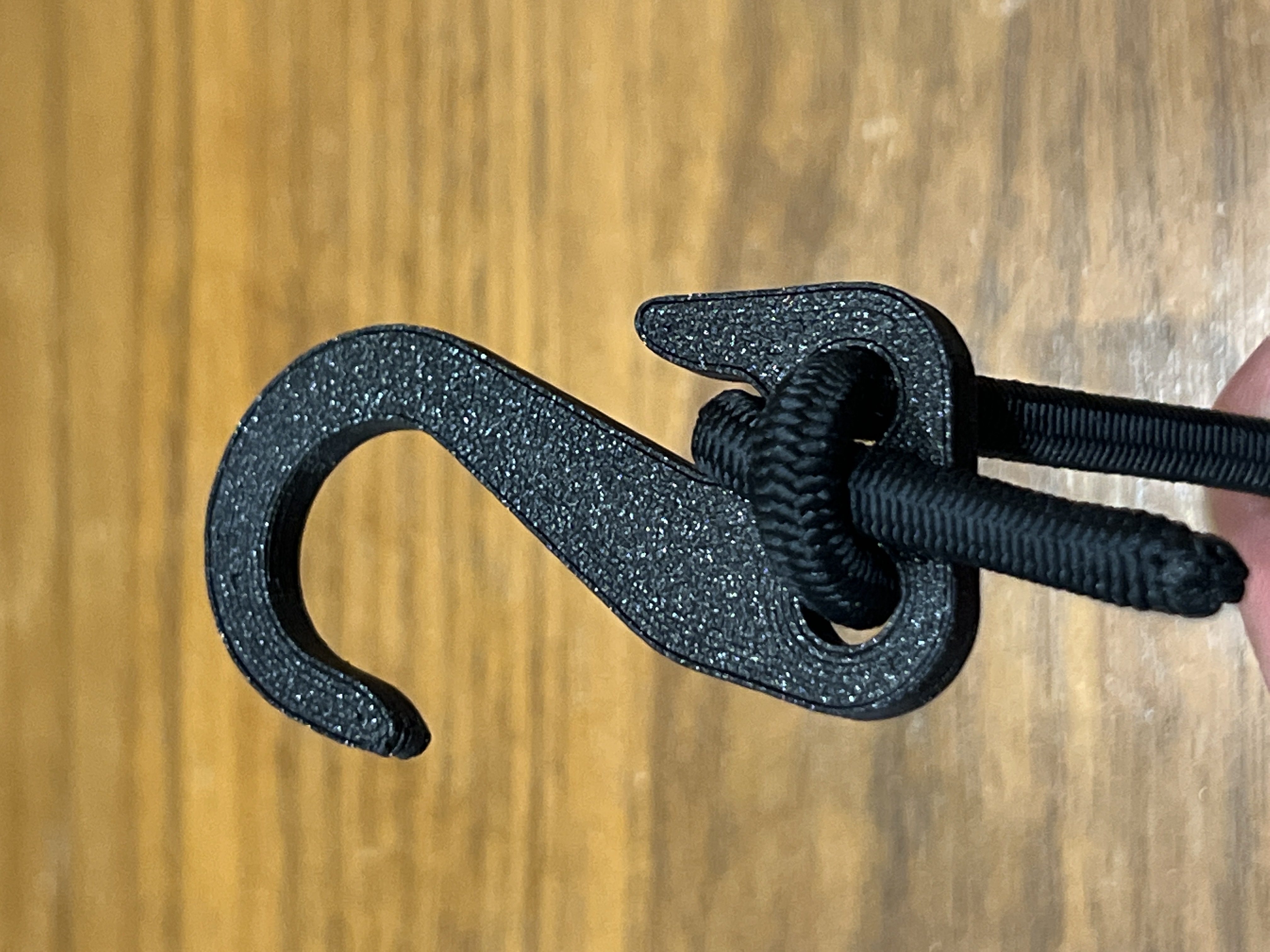 Bungee Cord Hooks - Adjustable by Norkkon, Download free STL model