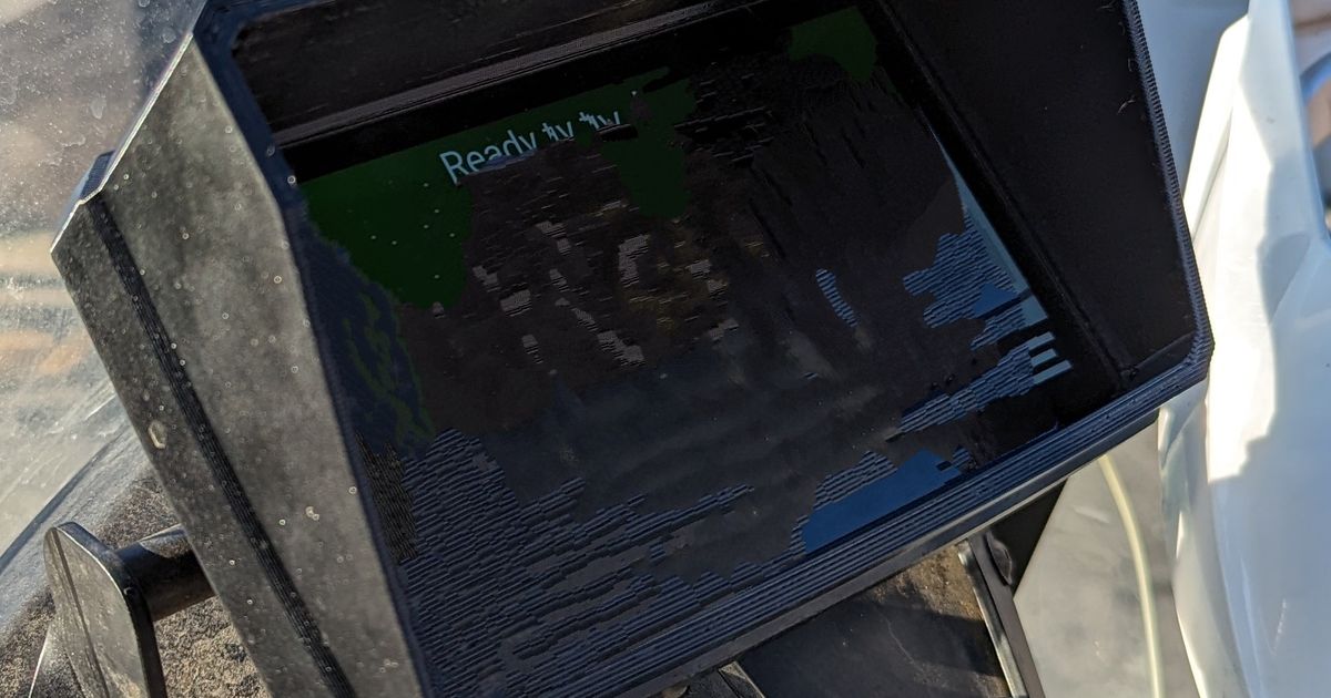 Garmin Zumo XT2 sun shade XT 2 Motorcycle par DrewDeeDoo Téléchargez