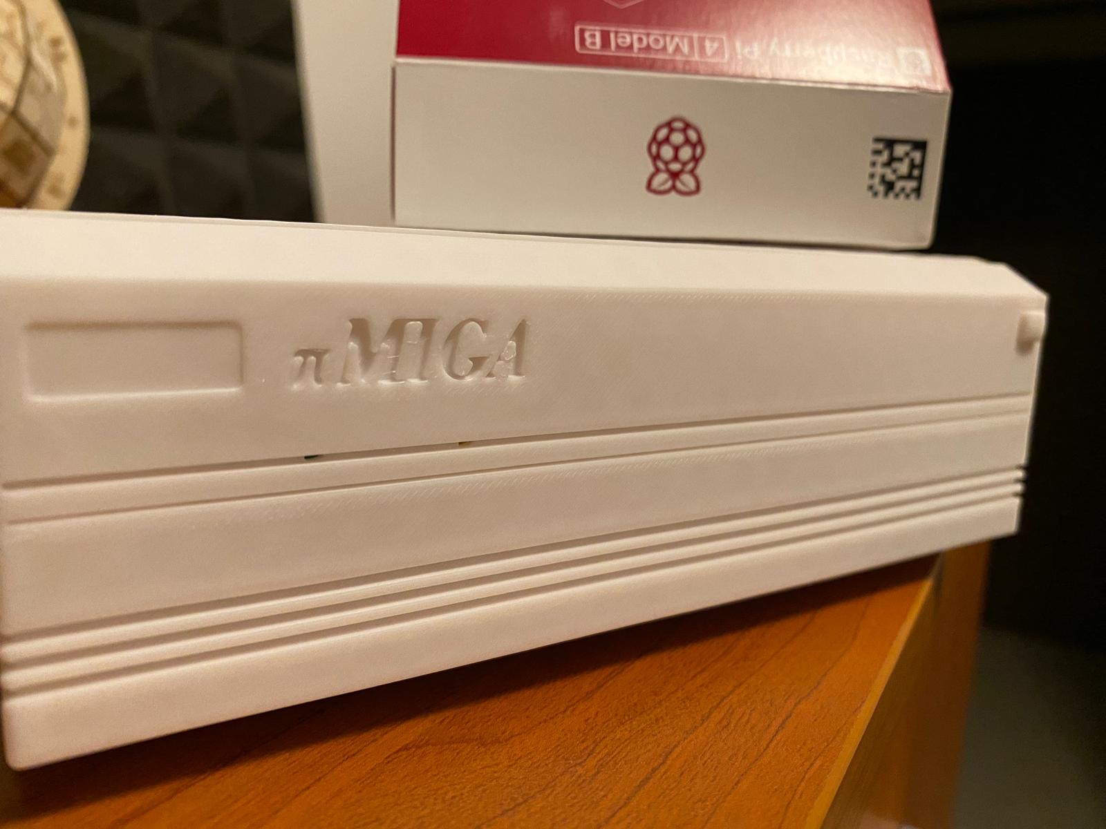 πMiga - Raspberry Pi 4 case