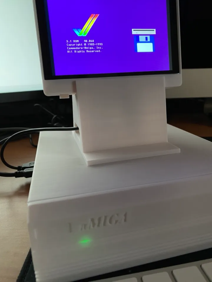 πMiga - Raspberry Pi 4 case by Wiz, Download free STL model