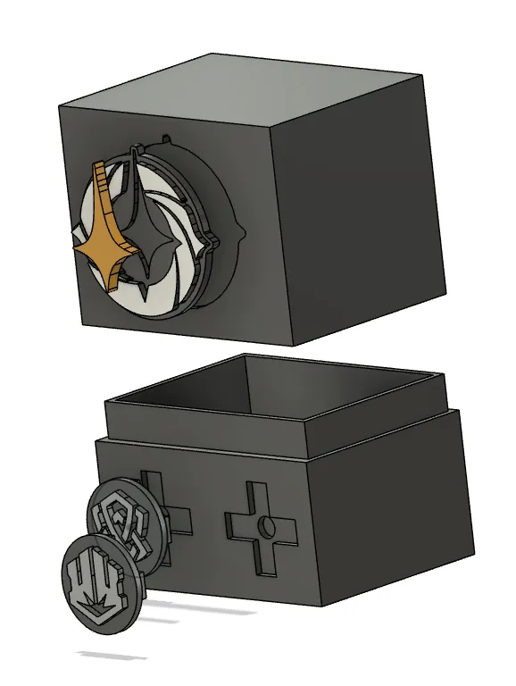 Disney Lorcana Deck Box - Sleeved Variant by RandumbPrints, Download free  STL model
