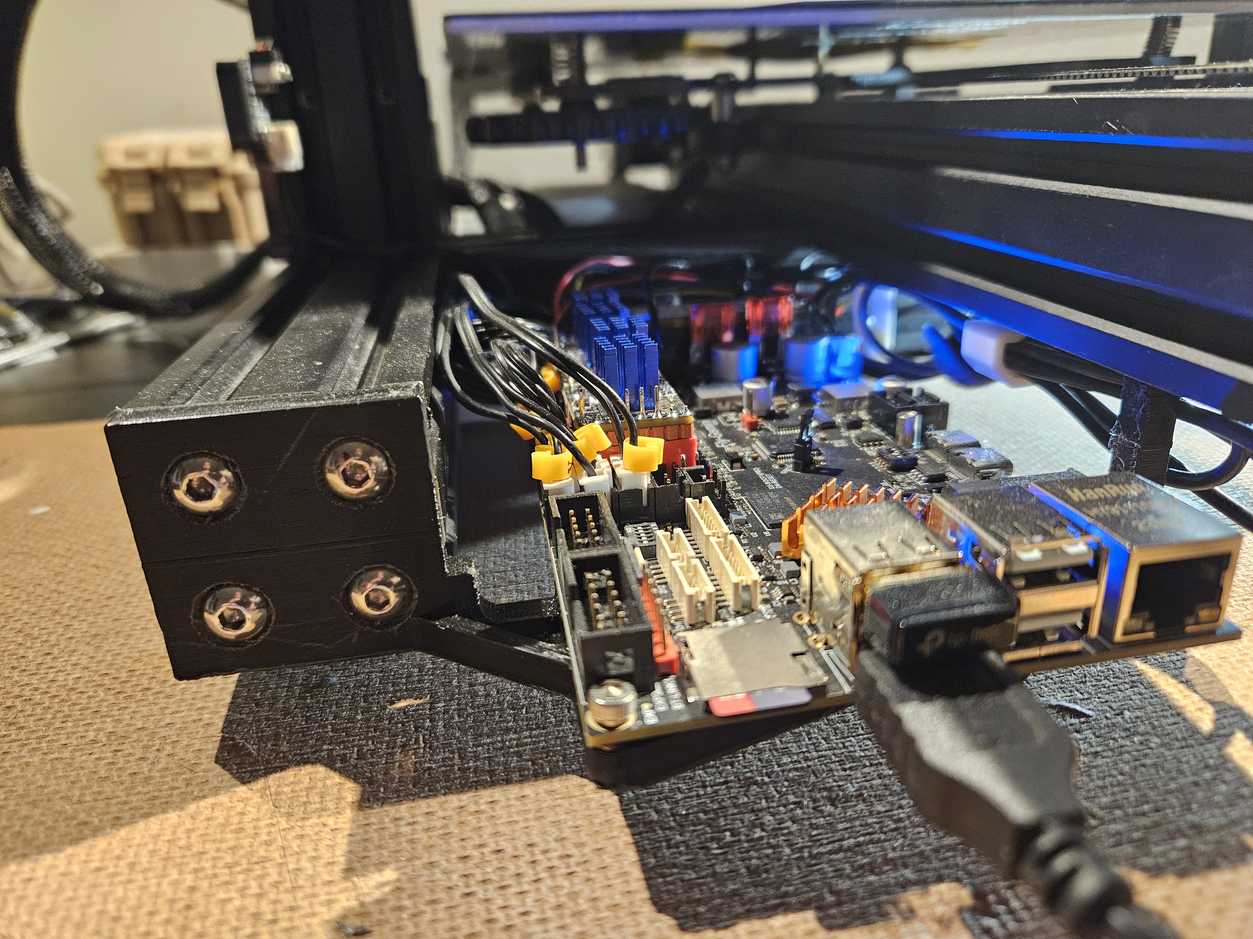 Mellow Fly - Gemini V3 mount brackets for Ender 3 Pro