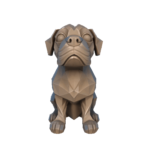 Faceted Dog