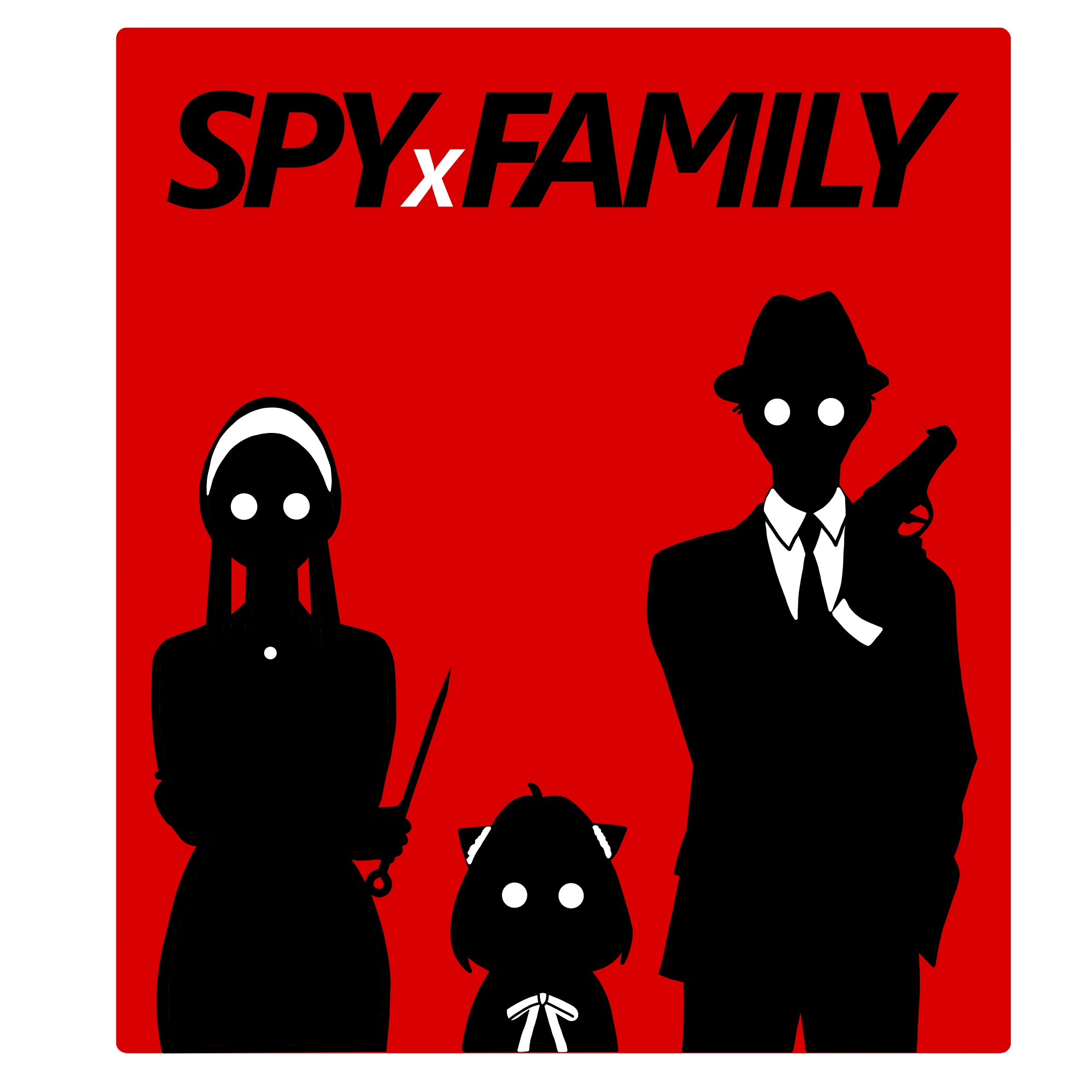 Spy x Family Poster — Stylish  Print File