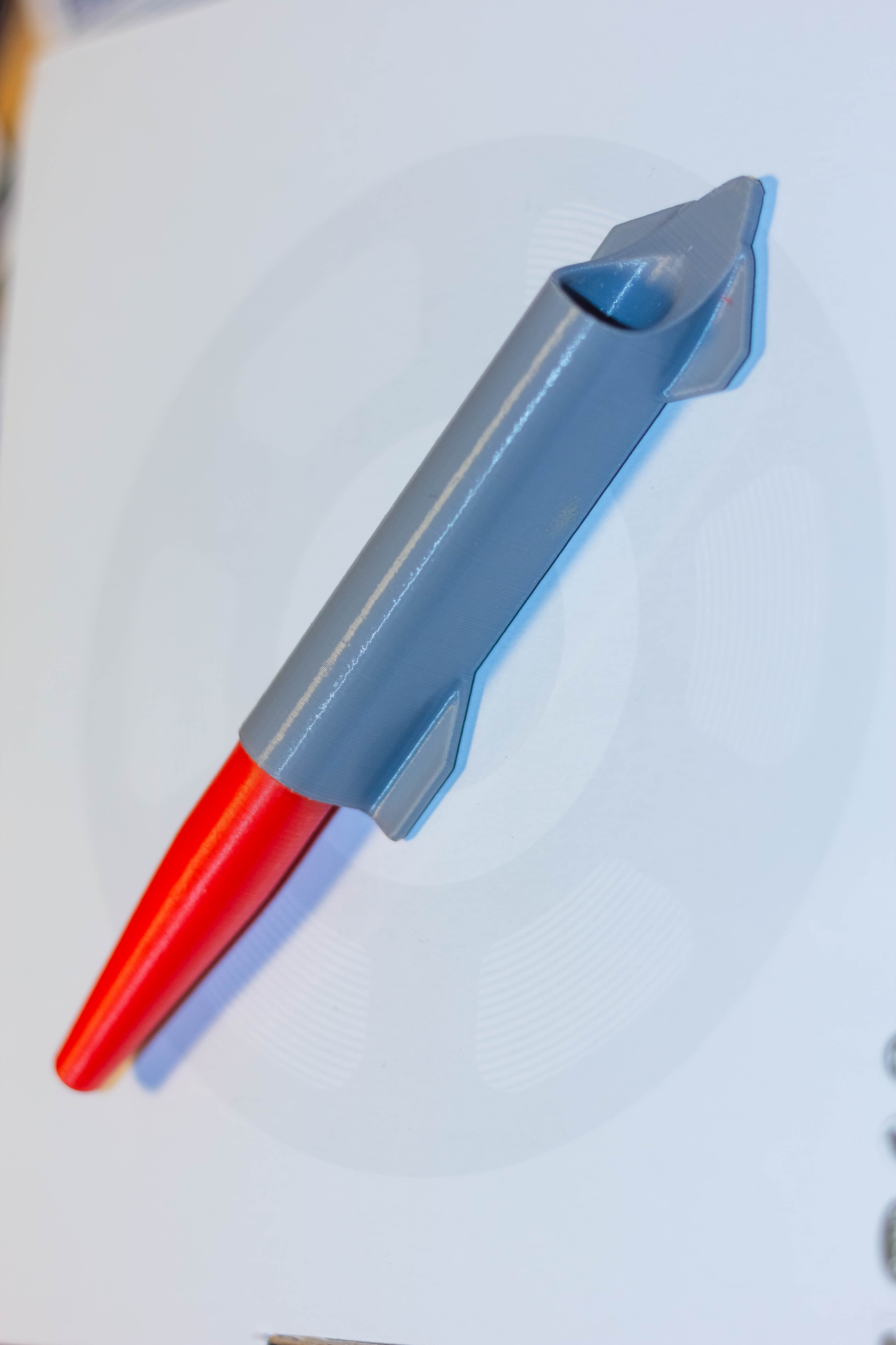Smaller Starship SpaceX toothbrush holder
