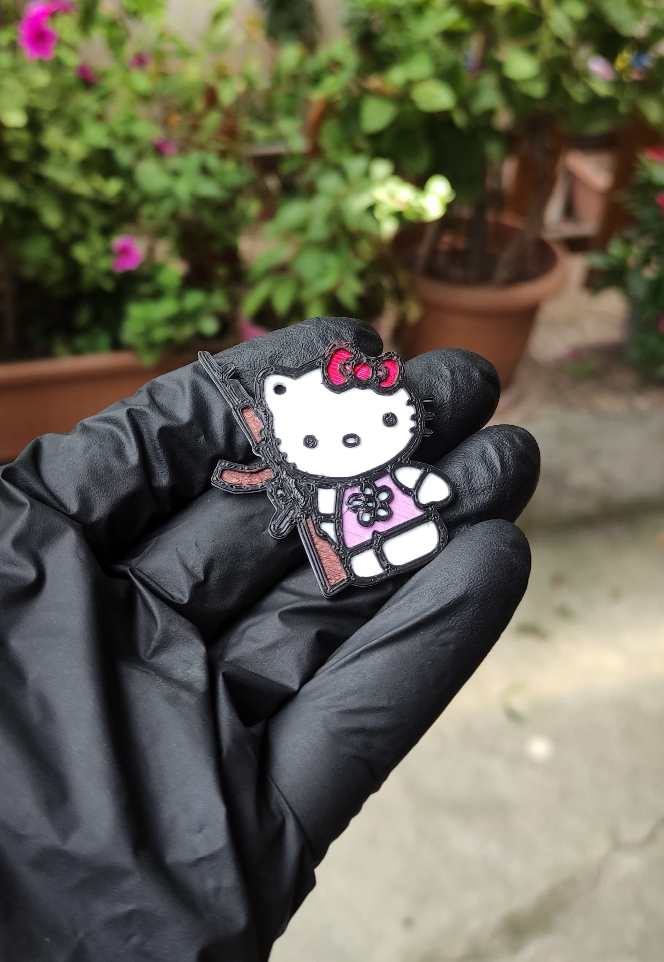 Hello Kitty with AK47