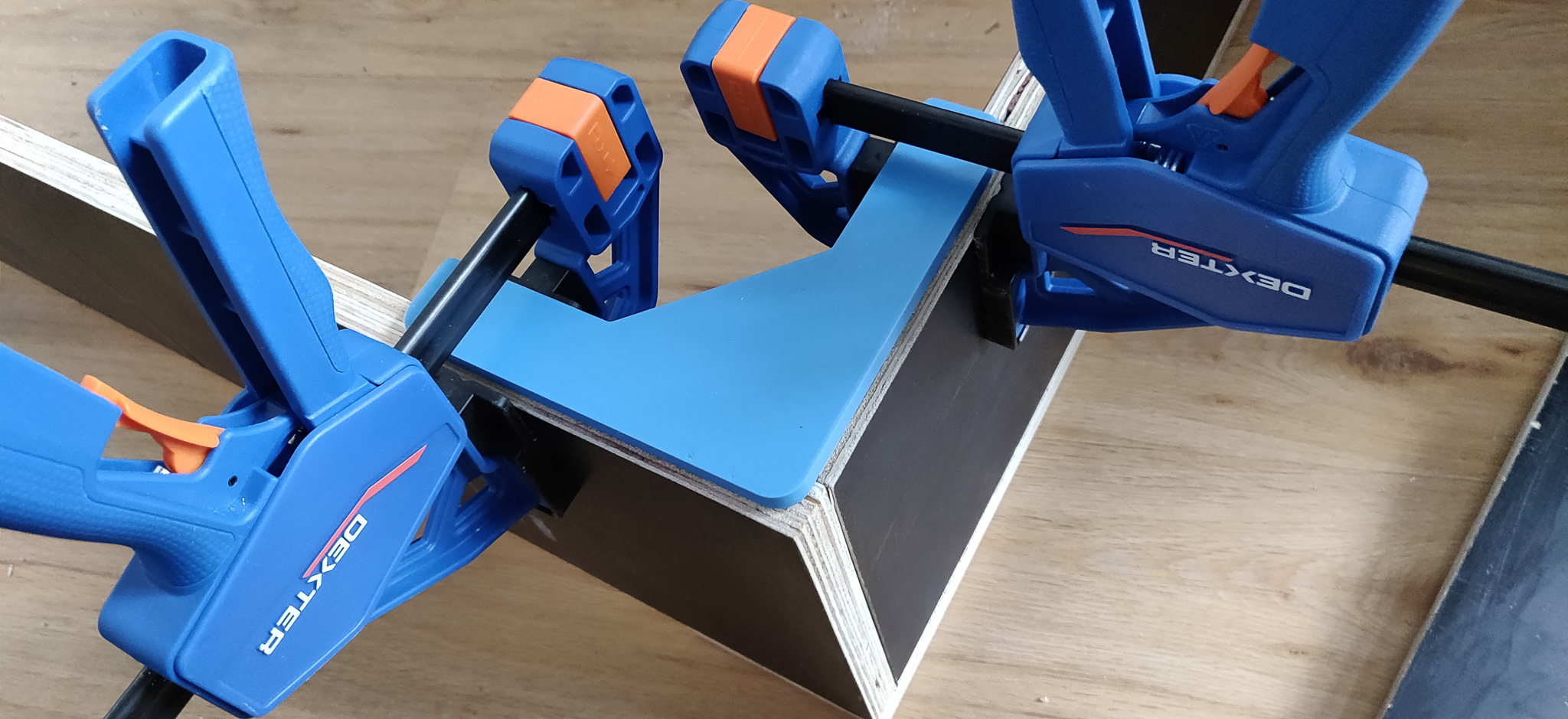 Square Clamp / Corner Holder / Simple #NOSUPPORT