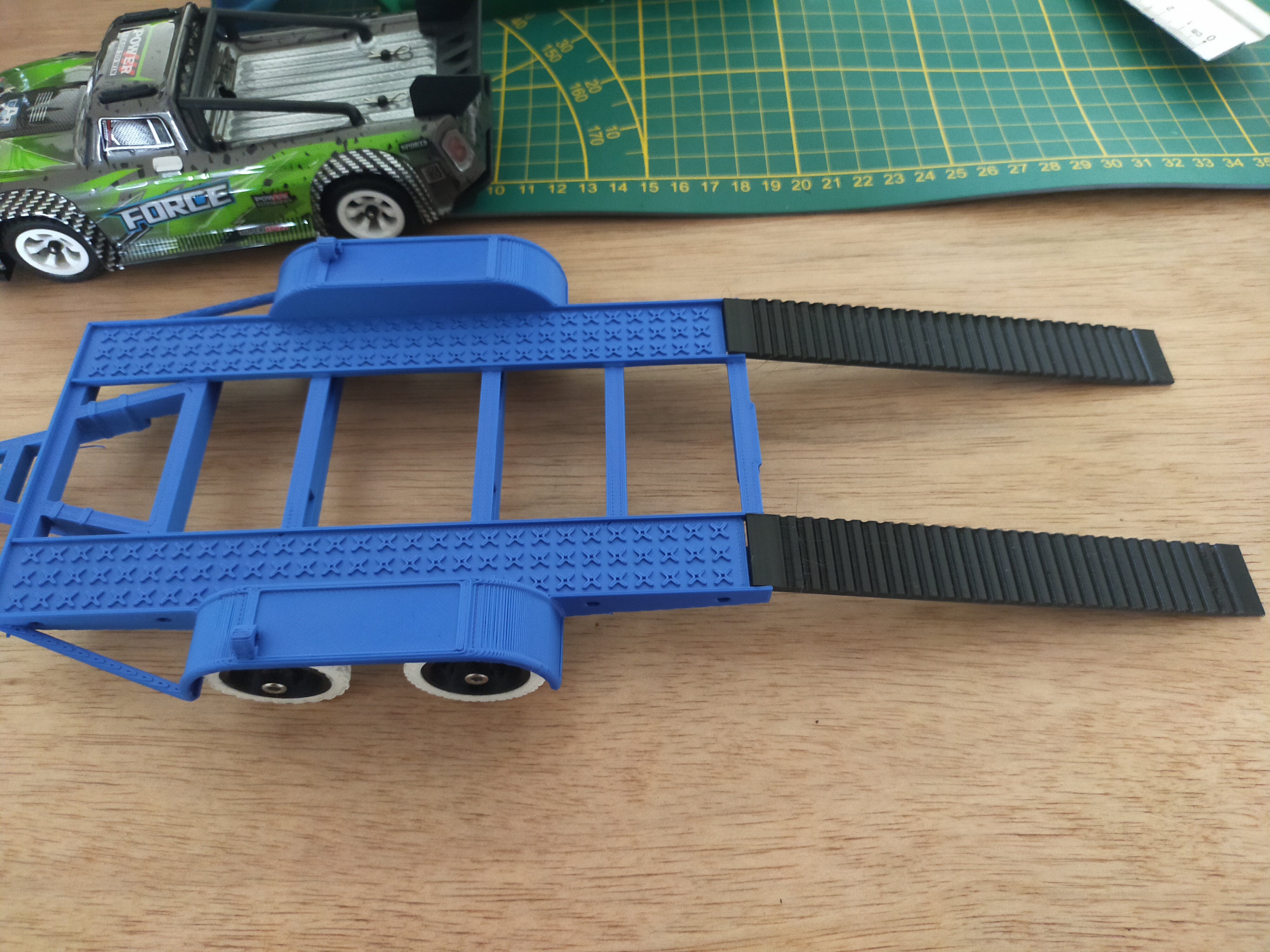 RC Car trailer 1 28 scale