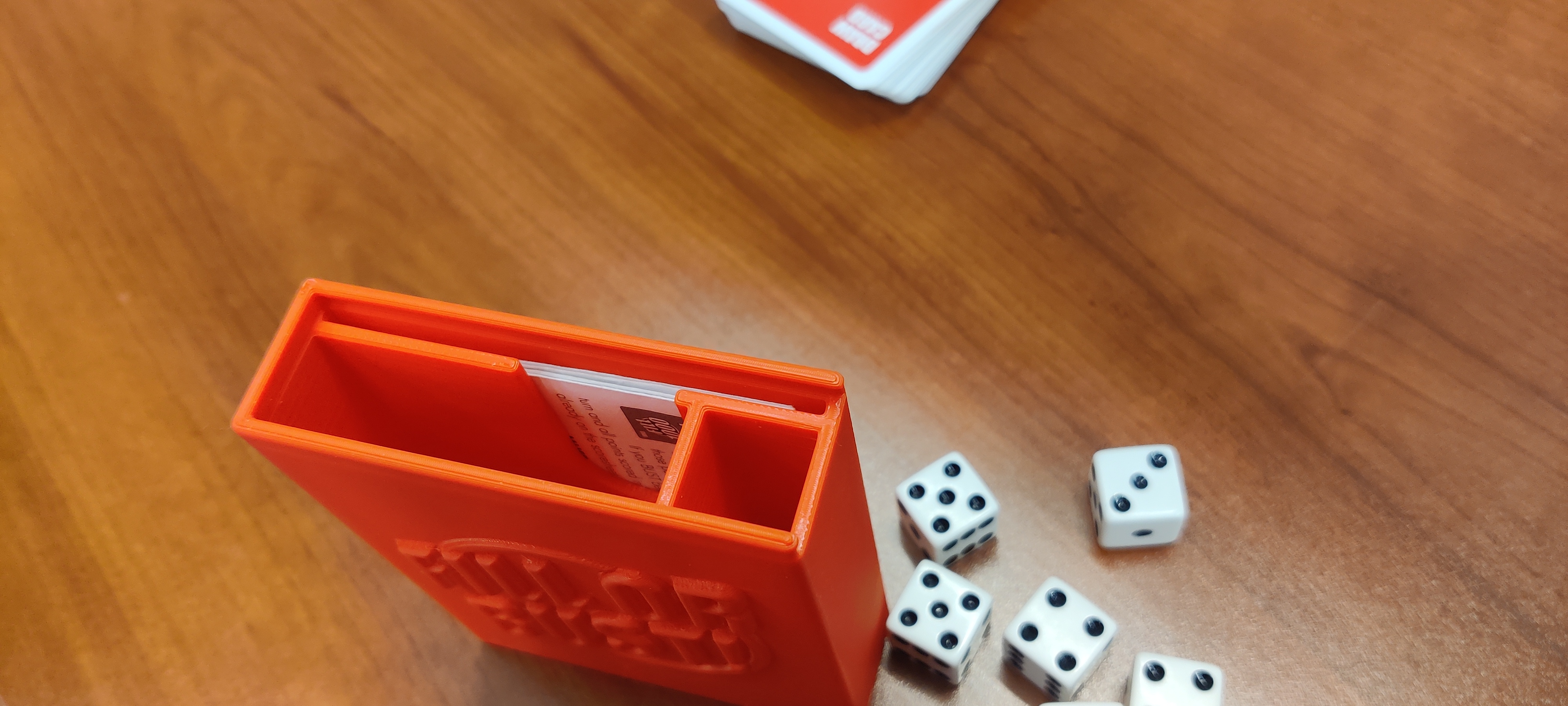 Fill or Bust Game Card & Dice Holder by Bulgogi Prince Download free