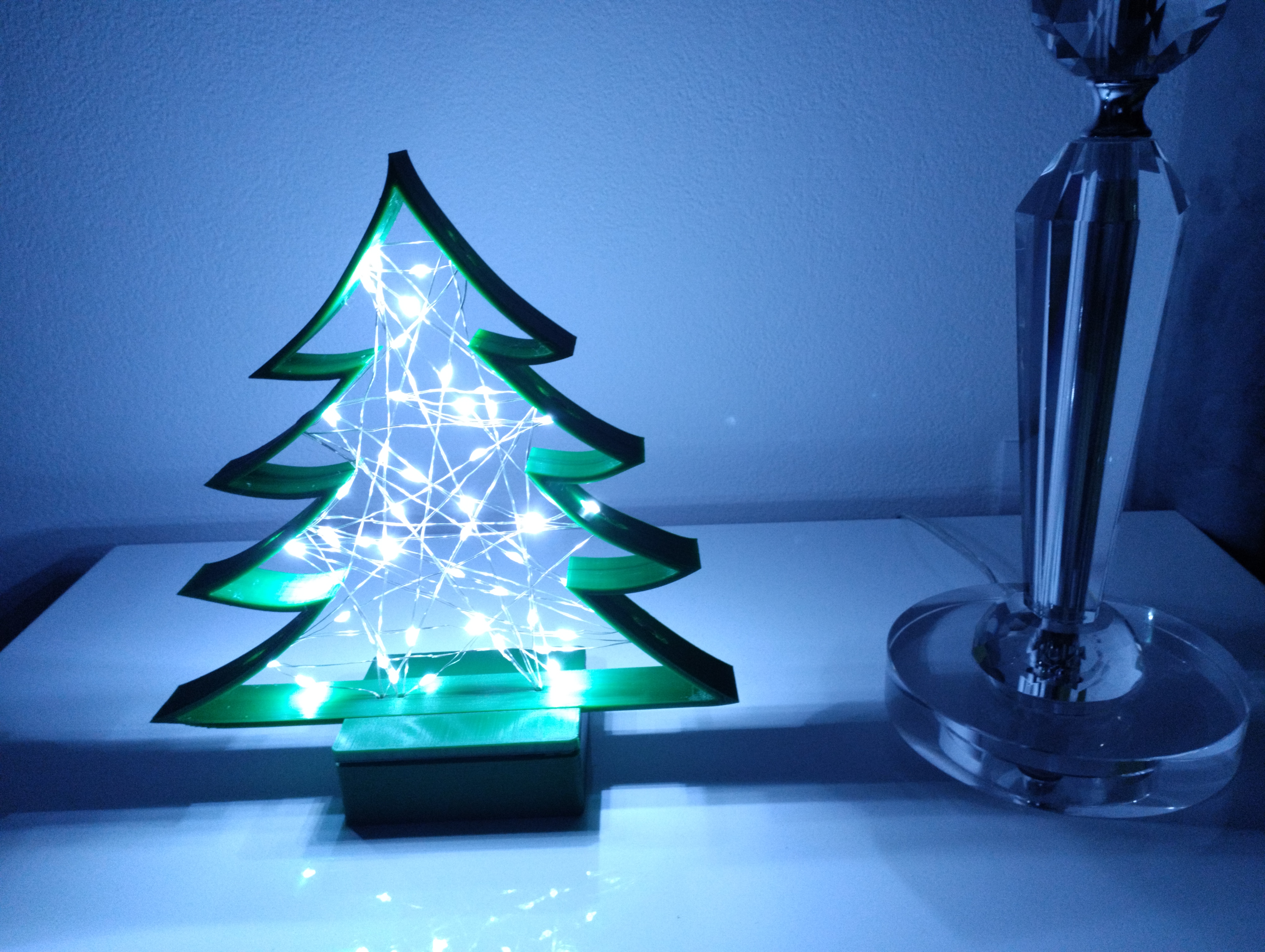 Christmass tree with light