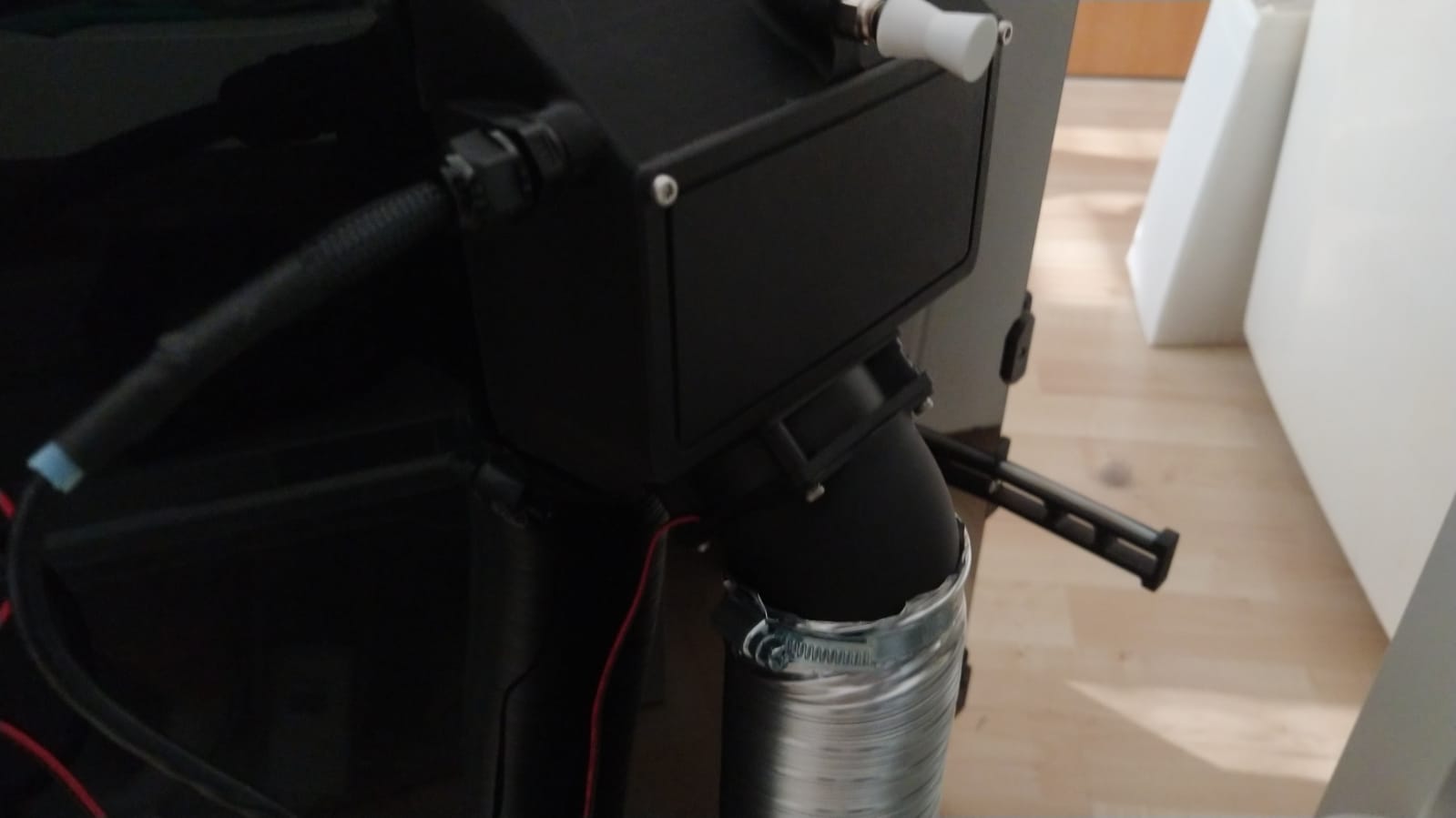 Voron 2.4 Exhaust Adapter for 60mm flex alu tube